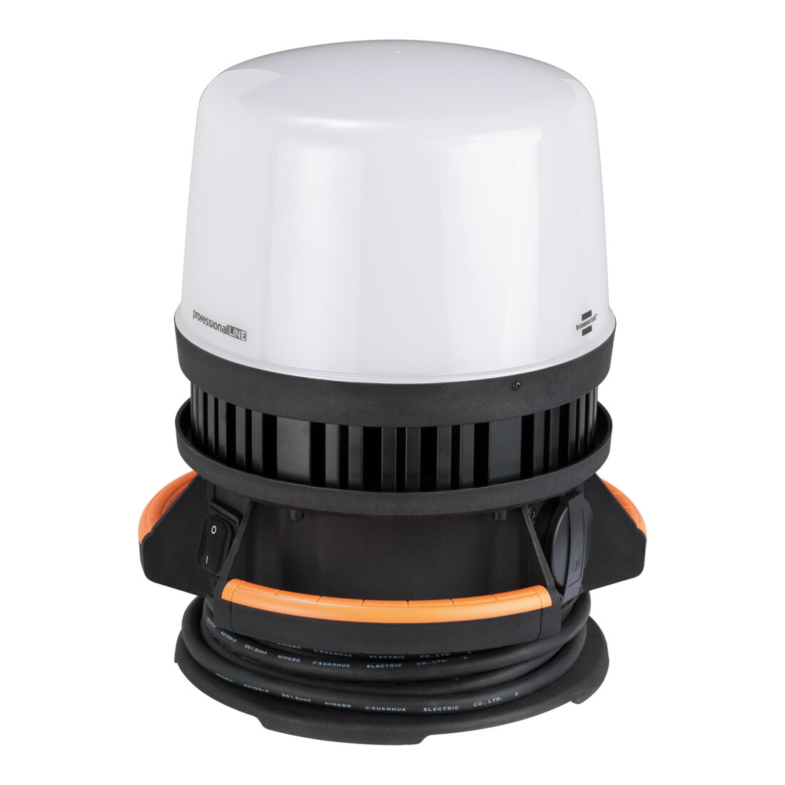 Brennenstuhl professionalLINE 360° LED Baustrahler ORUM 12050 M, IP54, 12600lm, 97W, 5m H07RN-F 3G1,5