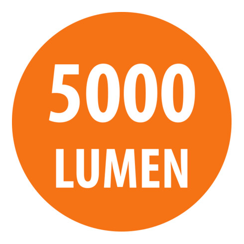 Brennenstuhl professionalLINE lampe de travail à LED Hybride 360° ORUM 4050 MH / projecteur de construction à LED pour une utilisation permanente en extérieur IP65