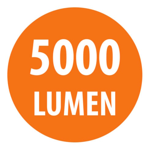 Brennenstuhl professionalLINE lampe de travail à LED Hybride 360° ORUM 4050 MH / projecteur de construction à LED pour une utilisation permanente en extérieur IP65