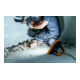Brennenstuhl professionalLINE LED Baustrahler X 8050 M mit spritzwassergeschützter Steckdose / Arbeitsstrahler 80W mit 5m RN-Kabel