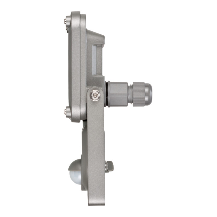 Brennenstuhl Projecteur à LED JARO 1050 P (10W, 980lm, 6500K, IP54, projecteur extérieur pour montage mural avec détecteur de mouvement, en aluminium)
