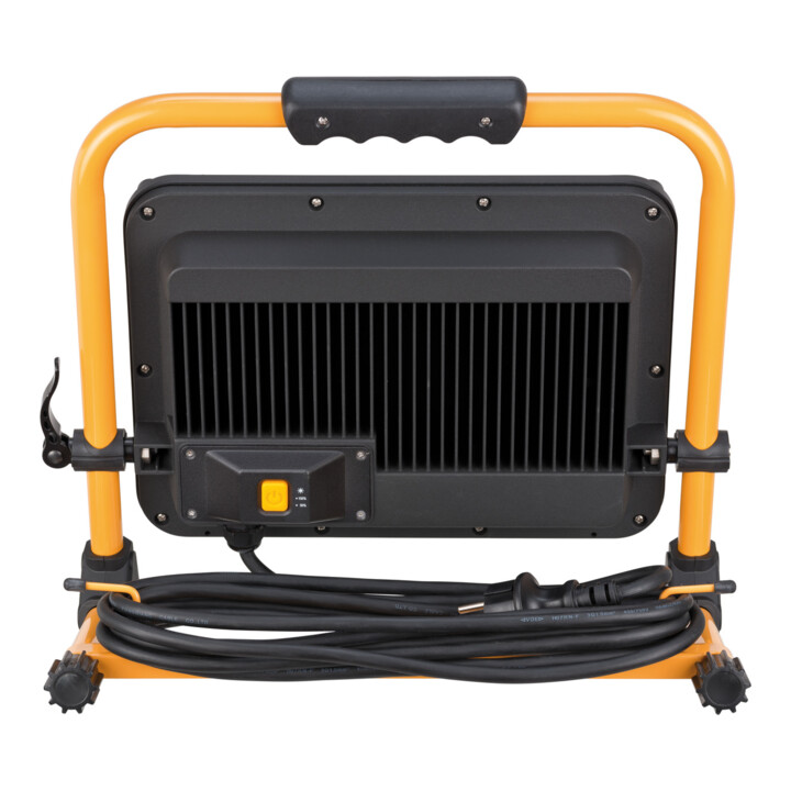 Brennenstuhl projecteur de construction LED JARO 7050 M (80W, 8000lm, 6500K, IP65, projecteur de travail LED avec 5m de câble, attache rapide)