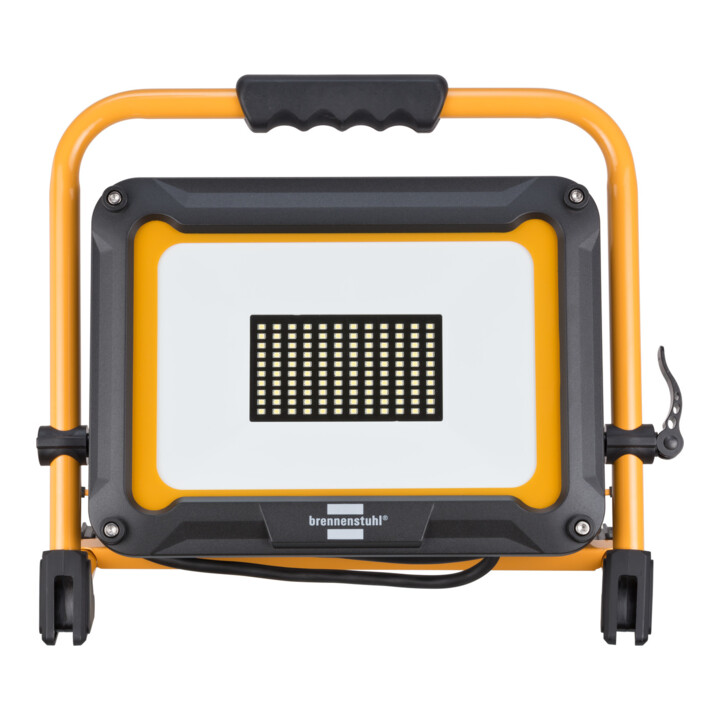 Brennenstuhl projecteur de construction LED JARO 7050 M (80W, 8000lm, 6500K, IP65, projecteur de travail LED avec 5m de câble, attache rapide)