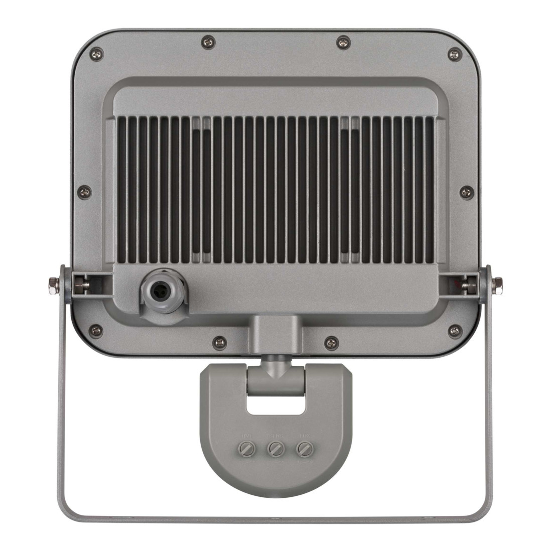 Brennenstuhl Projecteur LED JARO avec détecteur de mouvements infrarouge 4770 lumen (50W, IP44, portée 10m avec un secteur de capture jusqu'à 120°), Gris