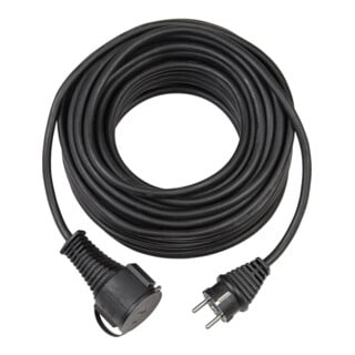 Brennenstuhl Prolunga BREMAXX 25m, nera, 1169900 t N05V3V3-F3G1,5, spina e presa 1169900