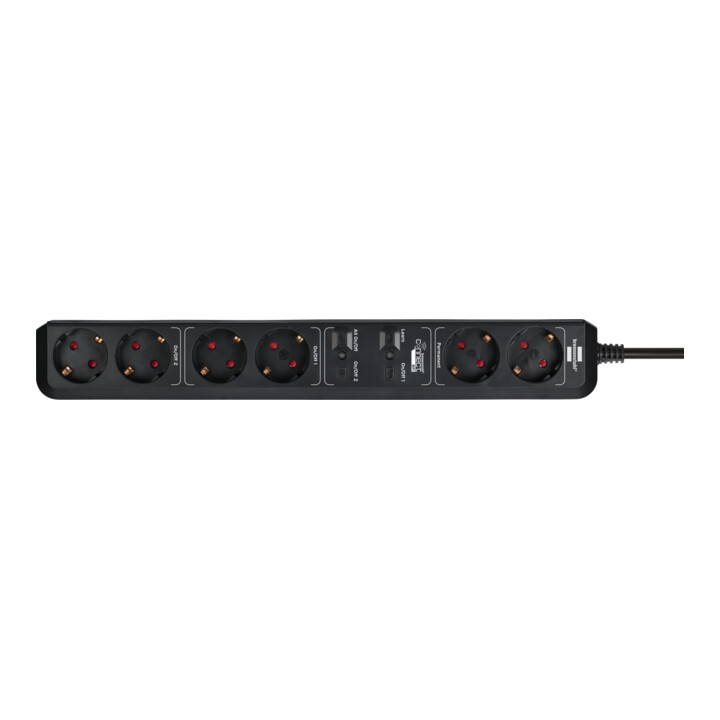Brennenstuhl®Connect Eco-Line WiFi stekkerdoos 1,5m H05VV-F3G1,5 zwart