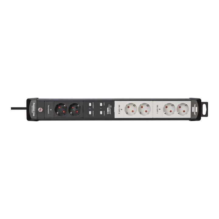 Brennenstuhl®Connect Premium-Line WiFi stekkerdoos zwart/lichtgrijs 3m H05VV-F 3G1.5