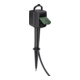 brennenstuhl®Connect WIFI Gartensteckdose mit Erdspieß und Montageplatte IP44 2-fach 10m H07RN-F3G1,5