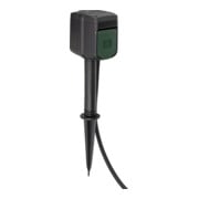 brennenstuhl®Connect WIFI Gartensteckdose mit Erdspieß und Montageplatte IP44 2-fach 3m H07RN-F3G1,5-1