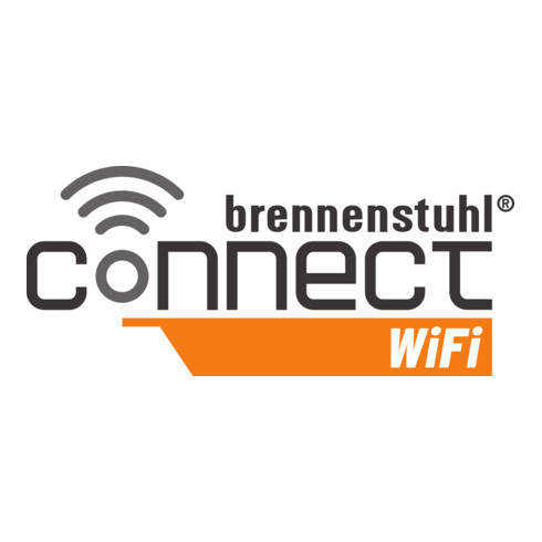 brennenstuhl®Connect WiFi LED Duo Strahler mit Bewegungsmelder WFD 3050 P / LED Wandstrahler 30W für außen IP54 steuerbar per kostenloser App