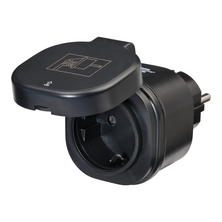 brennenstuhl®Connect WiFi Steckdose WA 3000 XS02 schwarz IP44