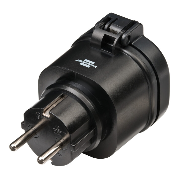 Brennenstuhl®Connect WiFi stekkerdoos WA 3000 XS02 zwart IP44