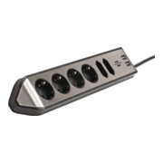 Brennenstuhl®estilo Ecksteckdosenleiste 6-fach (1153590610)-5