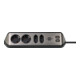 brennenstuhl®estilo Ecksteckdosenleiste mit USB-Ladefunktion 2x Schutzkontakt, 2x Euro-1