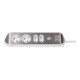 Brennenstuhl®estilo hoekstekkerdooslijst met USB-laadfunctie 2x veiligheidscontact, 2x Euro-1