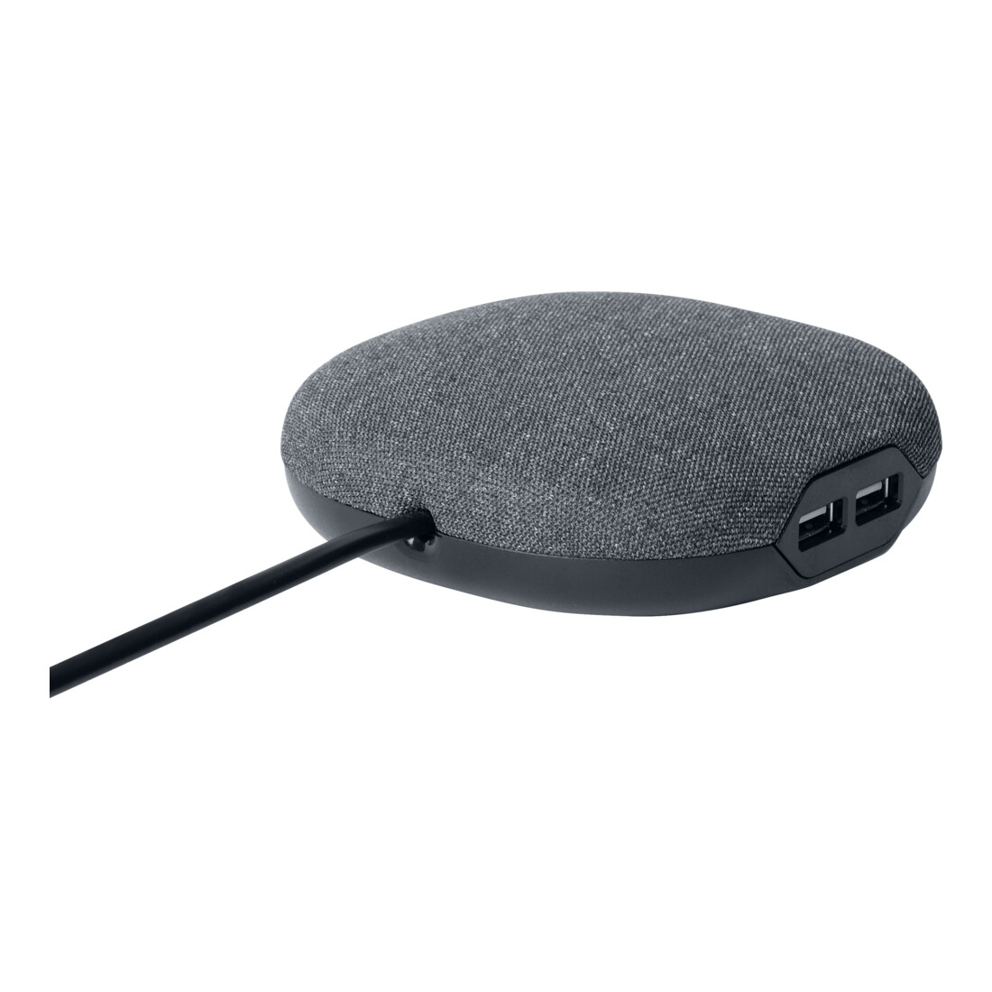 brennenstuhl®estilo Ladestation mit Textiloberfläche 1xEurosteckdose und 2xUSB-Charger