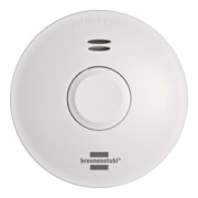 Brennenstuhl Rilevatore di fumo wireless RM L 3101 collegabile in rete e con una durata della batteria di 10 anni, testato secondo DIN EN 14604)-2