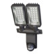 Brennenstuhl Sensor LED-Strahler Duo Premium City SV5405 PIR IP44 mit Infrarot-Bewegungsmelder 54x0,5W 2160lm Energieeffizienzklasse A-1