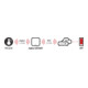 Brennenstuhl Sensore di temperatura e umidità Connect Zigbee TFS CZ 01-5