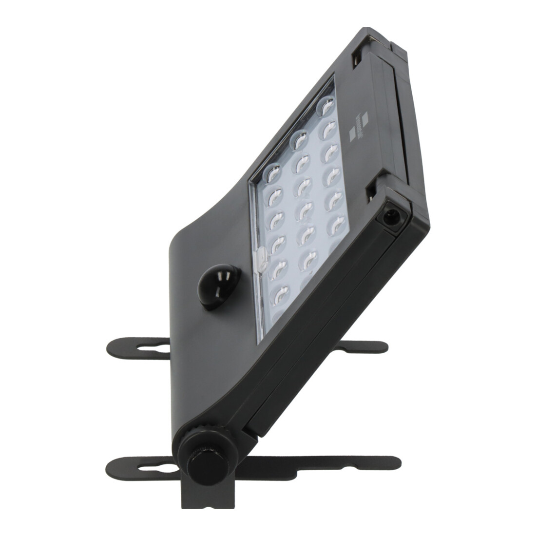 Brennenstuhl Solar LED Strahler SOL 1000 Pad / LED Wandleuchte für außen mit Bewegungsmelder (Solarlampe IP65, 1000lm, 4 verschiedene Licht Modi, Dämmerungssensor, inkl. Akku)