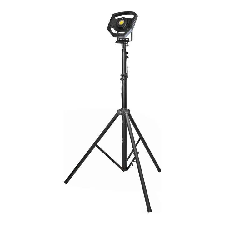Brennenstuhl stabiel stalen statief voor bouwspot TS 300, in hoogte verstelbaar van 130-300cm, tot max. 20kg