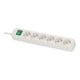 BRENNENSTUHL Std-Leiste 6F.45° weiss r ca.3m Kabel H05VV-F3G1,5. POS-Rei 1159520400-5