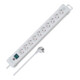 BRENNENSTUHL Steckdosenleiste 10-fach 1952200100 Premium-Line  weiss 3m H05VV-F 3G1, 1952200100-1