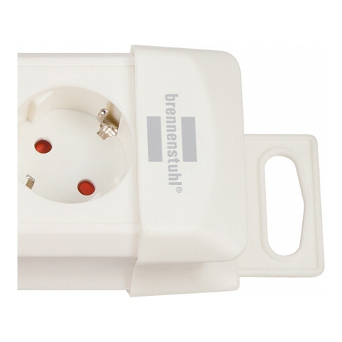 BRENNENSTUHL Steckdosenleiste 10-fach 1952200100 Premium-Line  weiss 3m H05VV-F 3G1, 1952200100