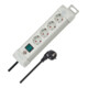 Brennenstuhl Steckdosenleiste 4-fach 1955540100 Premium-Line lichtgrau 1,8m H05VV- 1955540100-1