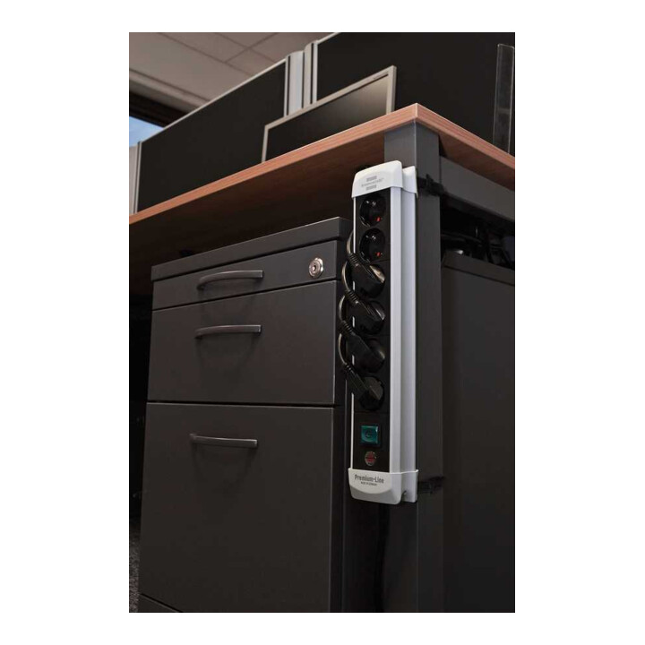 Brennenstuhl Steckdosenleiste 6-fach 1951160100 Premium-Line schwarz 3m H05VV-F 3G 1951160100