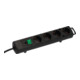 Brennenstuhl Comfort-Line Plus Steckdosenleiste mit Flachstecker 4-fach 2m H05VV-F 3G1,5-2