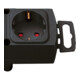 Brennenstuhl Comfort-Line Plus Steckdosenleiste mit Flachstecker 4-fach 2m H05VV-F 3G1,5-4