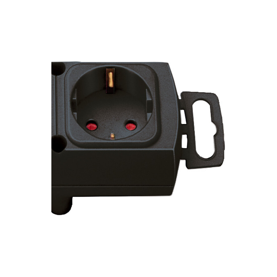 Brennenstuhl Comfort-Line Plus Steckdosenleiste mit Flachstecker 4-fach 2m H05VV-F 3G1,5