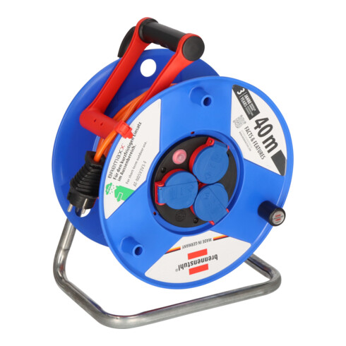 Brennenstuhl Tamburo per cavi Garant IP44 40m AT-N05V3V3-F 3G1.5