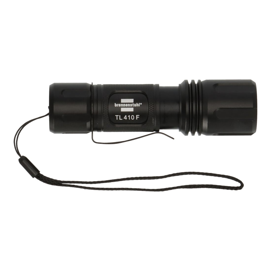 Brennenstuhl Taschenlampe LED LuxPremium TL 410 F/Handlampe mit heller CREE-LED (350lm, bis zu 34h Leuchtdauer, 136m Leuchtweite, fremdkörper- und spritzwassergeschützt IP44)