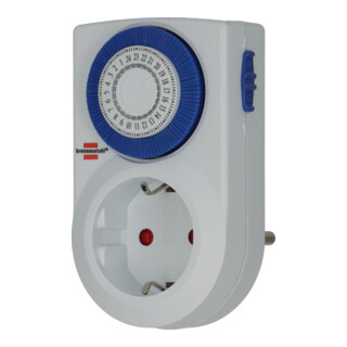 Brennenstuhl Timer giornaliero MMZ 20 bianco IP20, 1506160