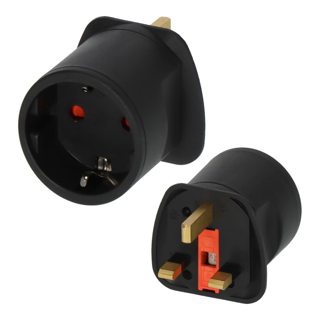 Brennenstuhl Travel Adapter Schutzkontakt/GB