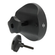Brennenstuhl Universal Magnethalter MH 1 (Anbringung von Strahlern an metallischen Oberflächen, Tragkraft ca. 3kg, metrisches Gewinde M6, inkl. 12mm und 30mm Schraube)-2