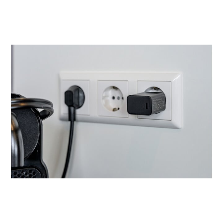Brennenstuhl USB C Ladegerät 20W Power Delivery (Eurostecker, inklusive 1m USB C auf USB C Kabel, USB C Lade-Netzteil)