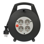 Brennenstuhl Vario Line zwart/lichtgrijs 10m-2