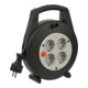 Brennenstuhl Vario Line zwart/lichtgrijs 5m-1
