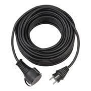 BRENNENSTUHL Verl.-Kabel BREMAXX 25m sch 1169900 t N05V3V3-F3G1,5 - Stecker u. Kuppl 1169900