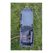 Brennenstuhl weerbestendige box (IP54 waterdichte kabelbox buiten ter bescherming van contactdozen, adapters, transformatoren, enz.)-4