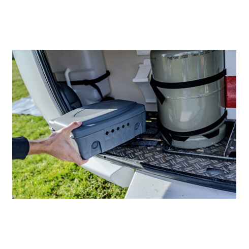 Brennenstuhl weerbestendige box (IP54 waterdichte kabelbox buiten ter bescherming van contactdozen, adapters, transformatoren, enz.)