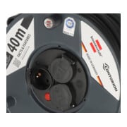 Brennenstuhl x Contorion Kabeltrommel 40m IP44 ( 3 Schutzkontakt-Steckdosen, Baustelleneinsatz, Made in Germany)-4