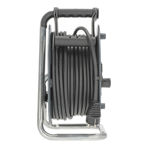 Brennenstuhl x Contorion Kabeltrommel 40m IP44 ( 3 Schutzkontakt-Steckdosen, Baustelleneinsatz, Made in Germany)