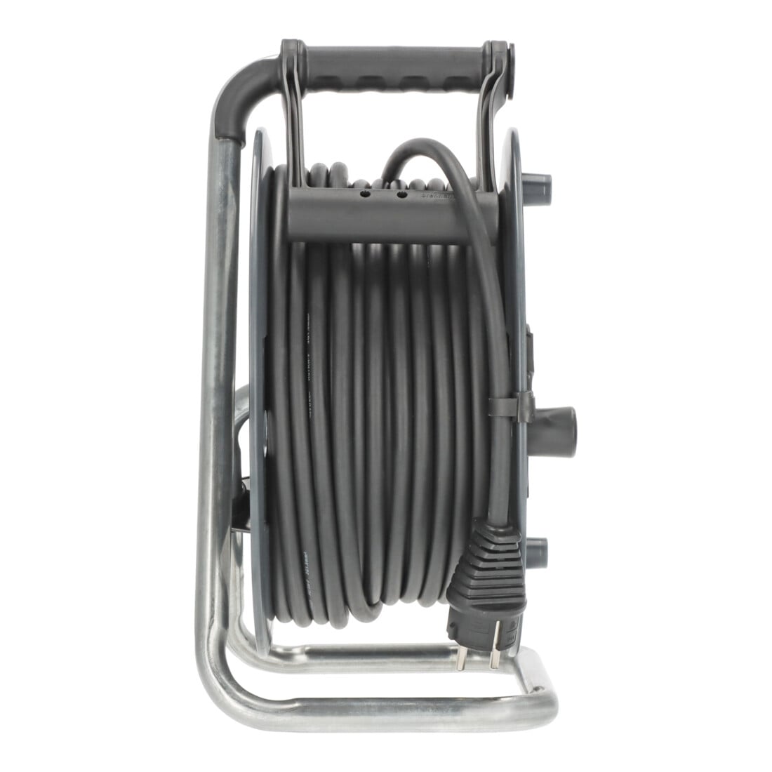 Brennenstuhl x Contorion Kabeltrommel 40m IP44 ( 3 Schutzkontakt-Steckdosen, Baustelleneinsatz, Made in Germany)