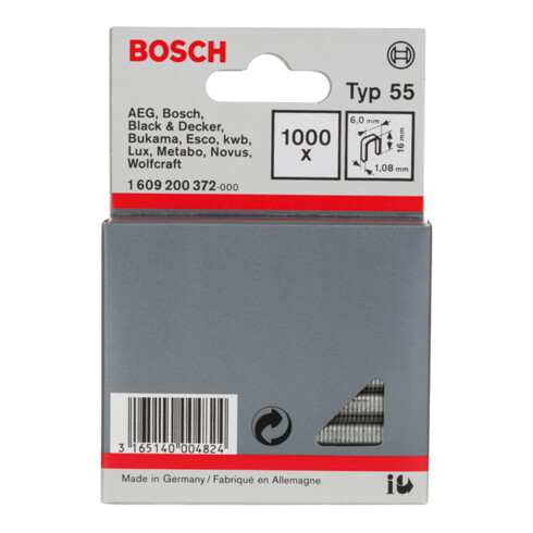 Serre-joints arrière étroit Bosch Type 55