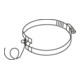 Bride de bridge Norres CLAMP 212 EC 135-155mm W2 pour inboard D.140-145mm 9mm-3