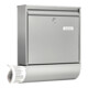 Briefkasten Borkum-Set 38770 Ni H.422mm B.362mm T.100mm VA DIN C4 BURG-WÄCHTER-1